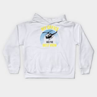 Helicopter Pilot Kids Hoodie